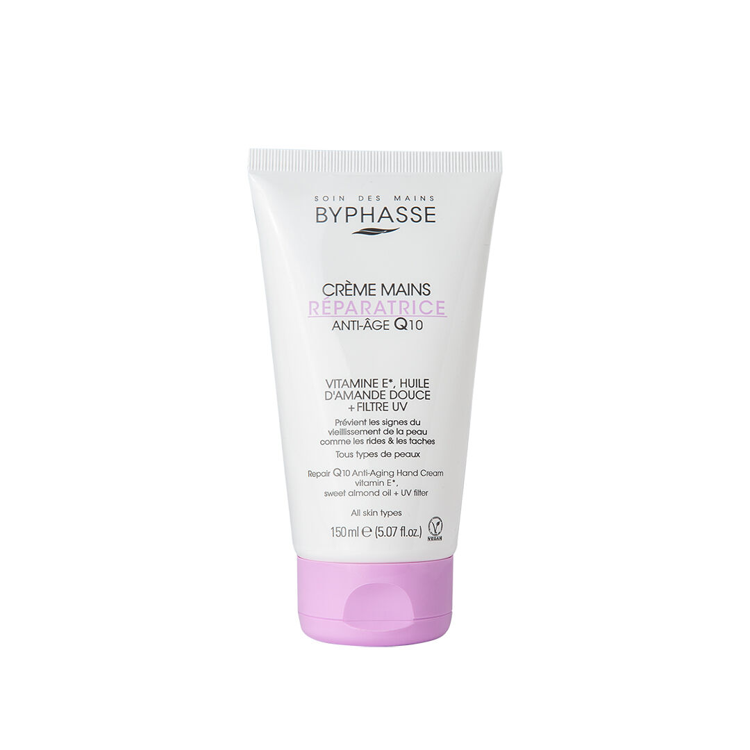 BYPHASSE  Creme de Mãos Reparador Antienvelhecimento Q10 - 150ml