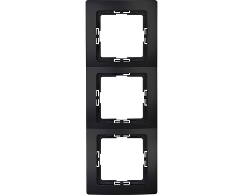 Kopp 308650062 Afdekraam 3-voudig Parijs mat zwart