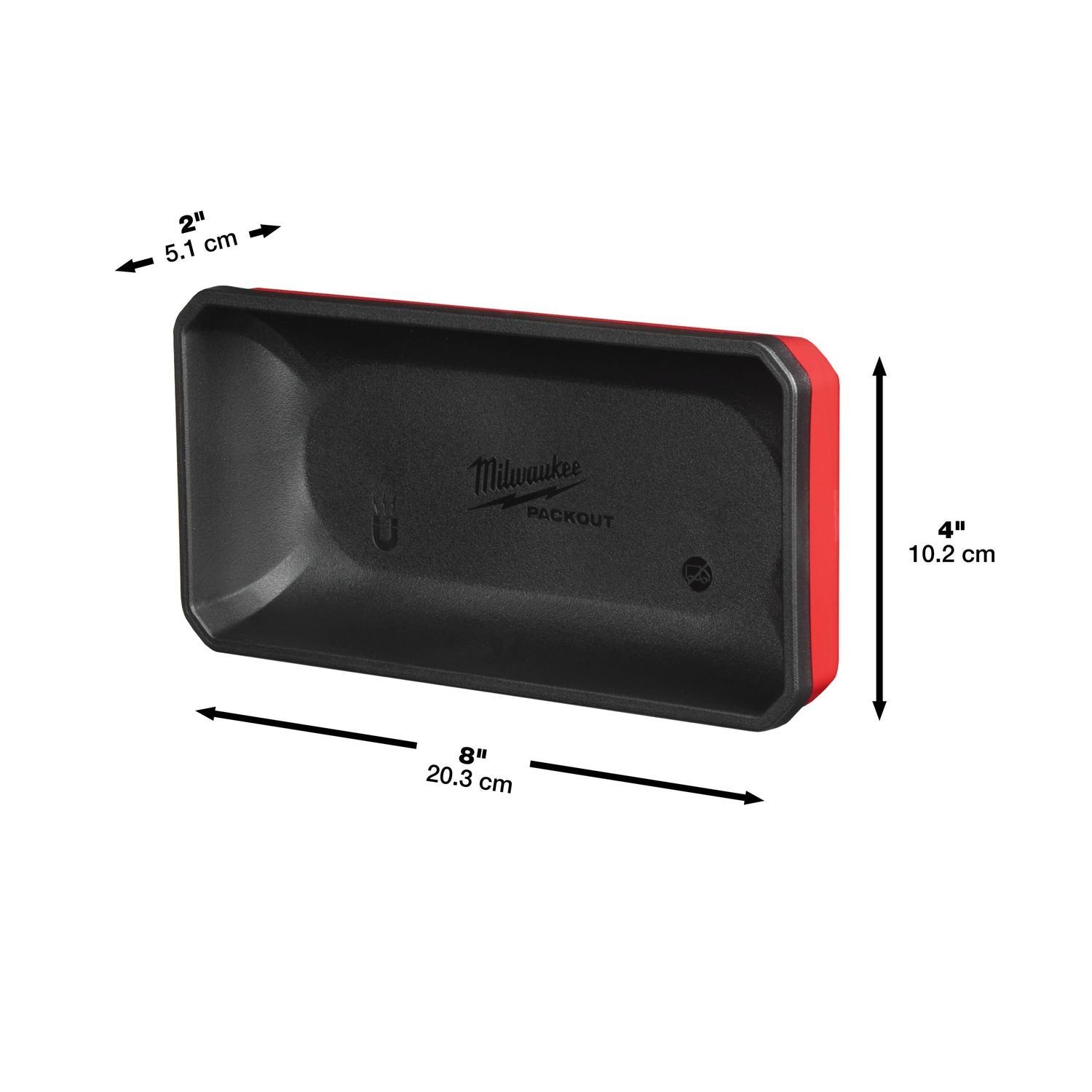 Milwaukee PACKOUT™ Magnetisch Bakje 10x20cm - 4932493381