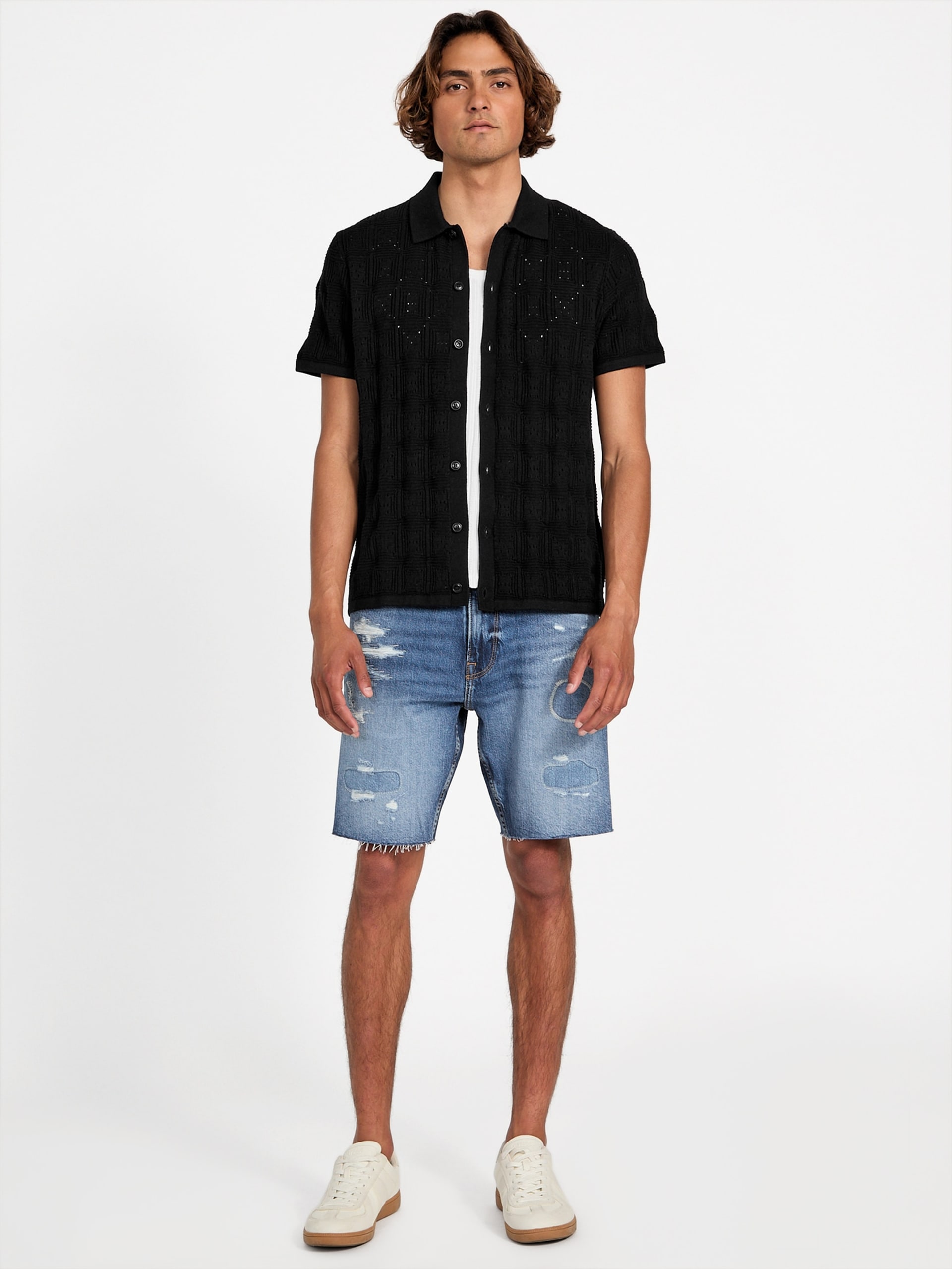 Camisa Topanga Pointelle
