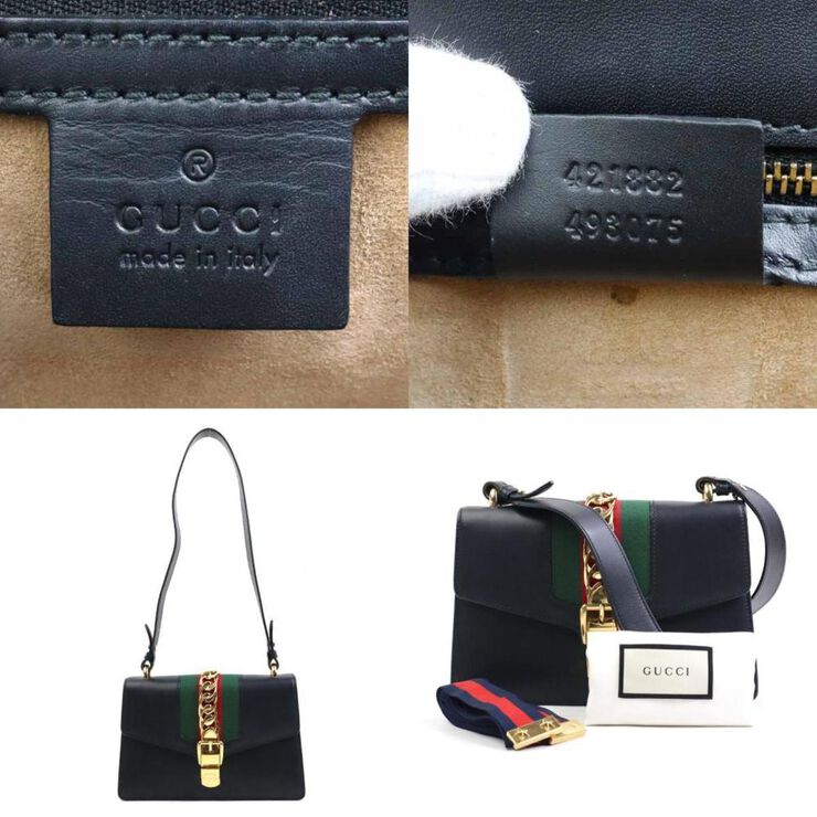 Gucci Vintage Gucci Sylvie Black