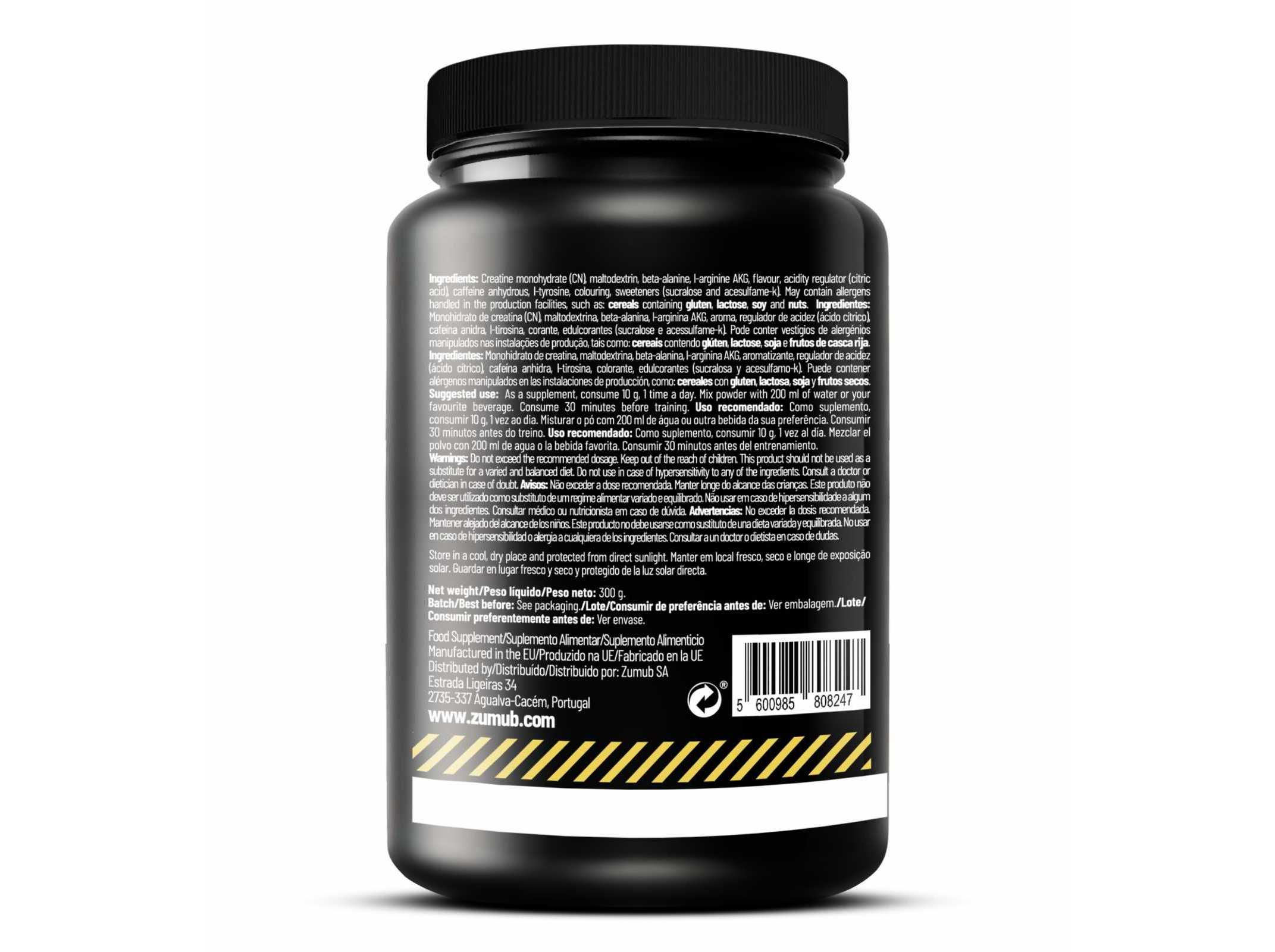 PRÉ-TREINO ZUMUB ANANÁS 300G