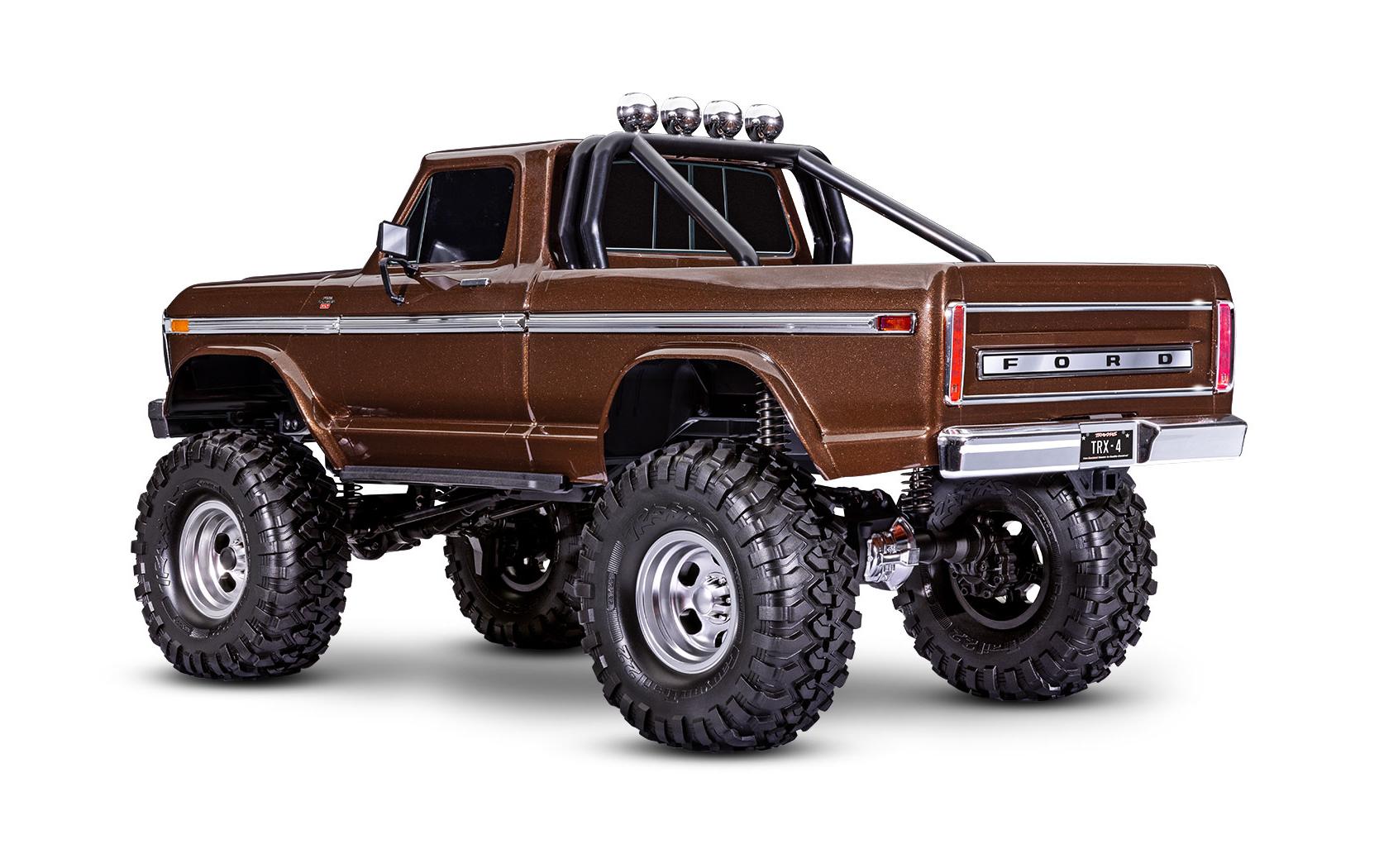 Scale Crawler TRX-4 Ford F-150 XLT HighTrail Braun ARTR 1:10<br>Rockcrawler mit 1979 Ford F-150 Pickup Karosserie