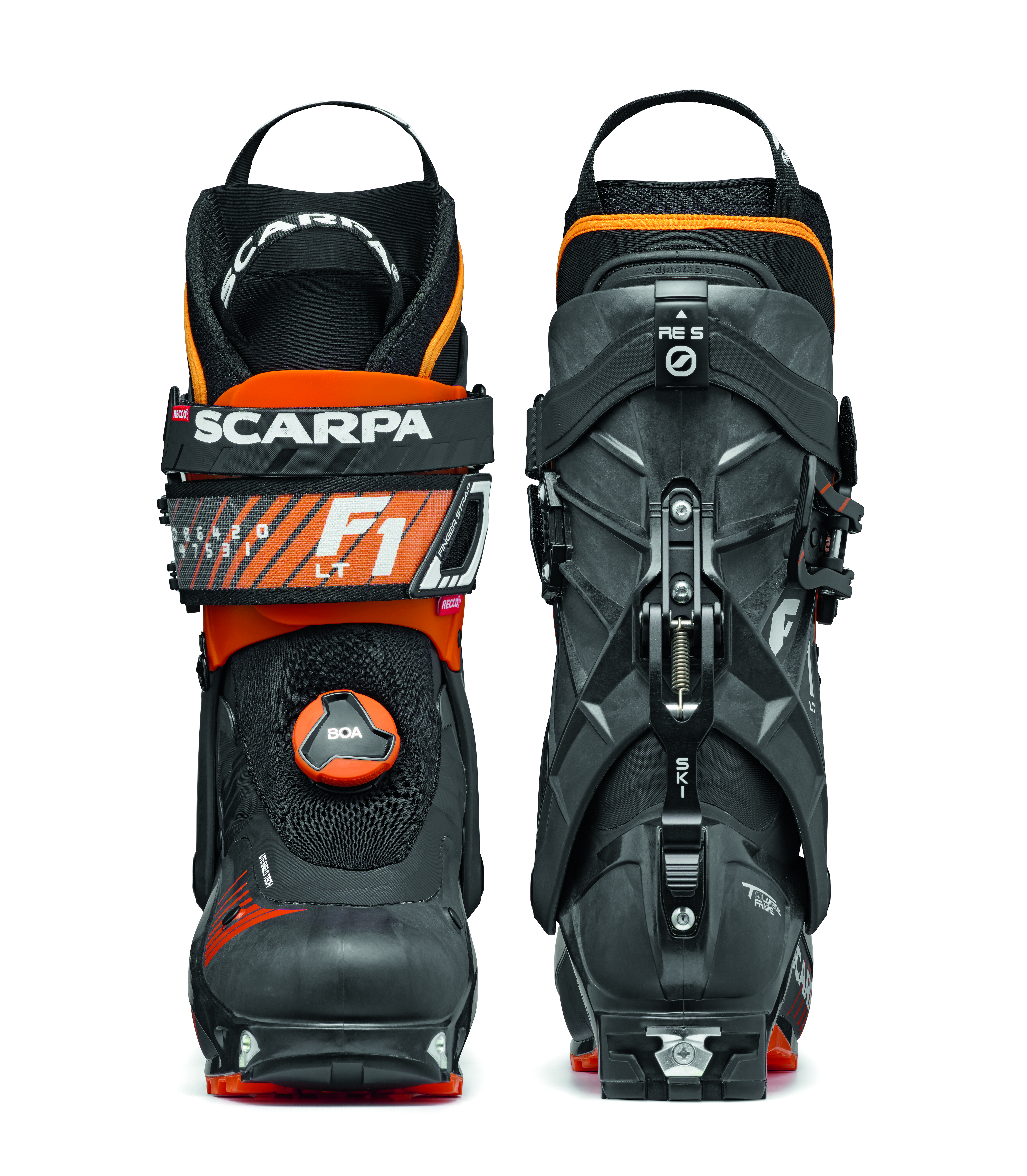 F1 LT Carbon/Orange