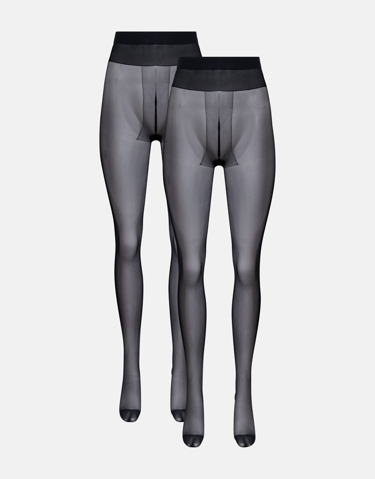Basis Panty Zwart 20 Denier 2 Pack