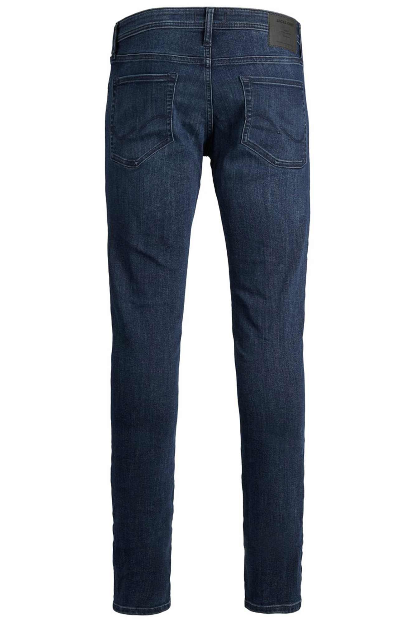 calça jeans slim fit afunilada