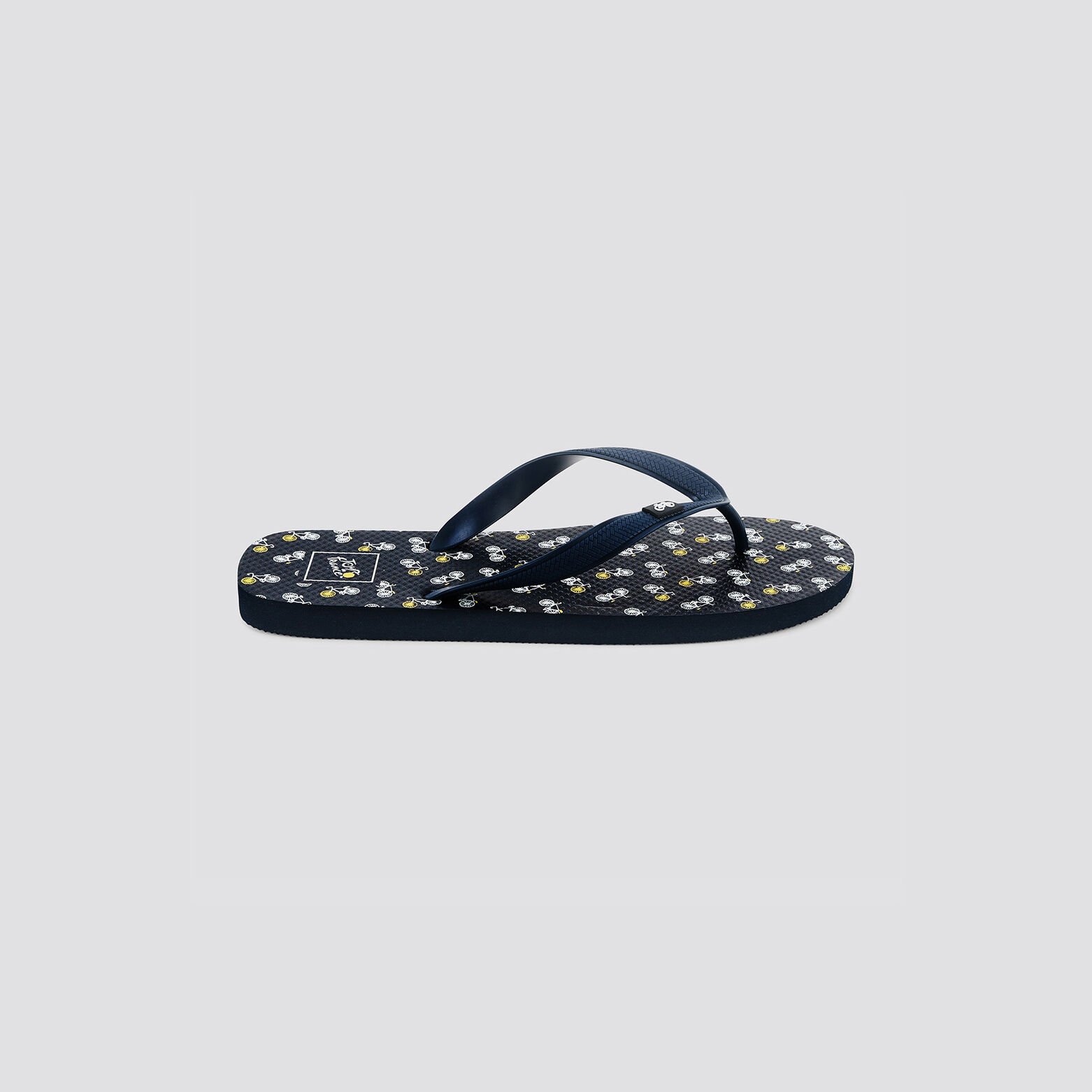 Tongs imprimés licence Tour de France Bleu foncé