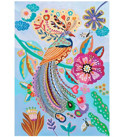 Djeco Puzzlespiel - 50 Teile - Funkelnder Bird