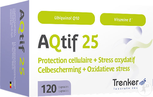 Trenker Aqtif 25 Protection Cellulaire Et Stress Oxydatif 120 Gélules