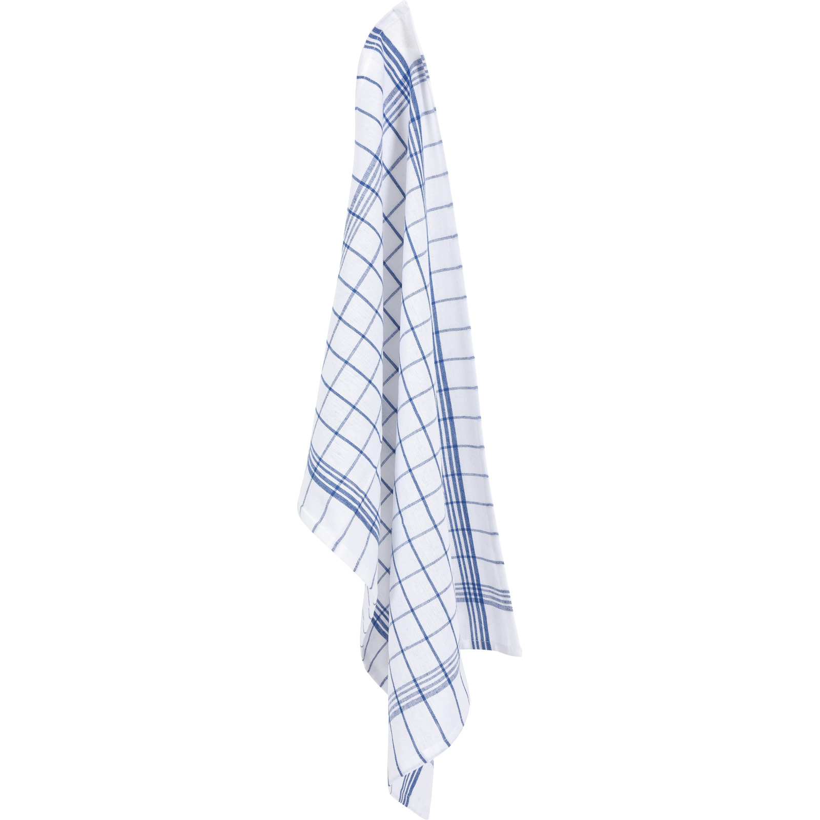 Geschirrtuch 10er Pack 50x70cm Karo blau