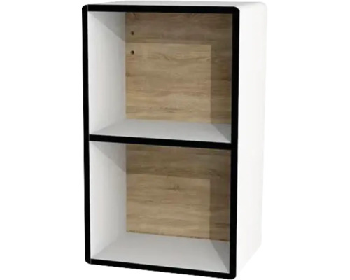 Open wandkast Devo Sonus 2.0 BxHxD 38x63x28 cm arctic white hoogglans