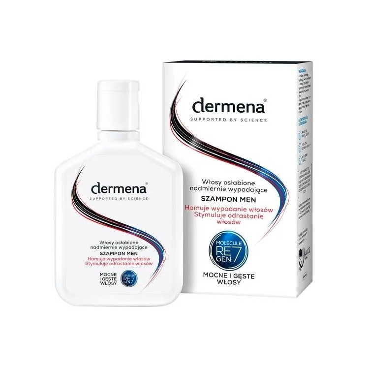 Dermena Hair Care Men Shampoo die haaruitval remt en haargroei stimuleert 200 ml