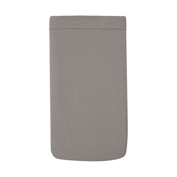 Witlof for Kids Waves Tuck-Inn Ledikantdeken - 60 x 120 cm - Warm Grey