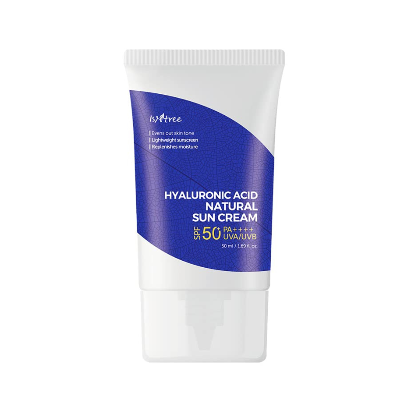 Isntree - Hyaluronic Acid Natural Sun Cream SPF50+ PA++++ - 50 ml - Solcreme