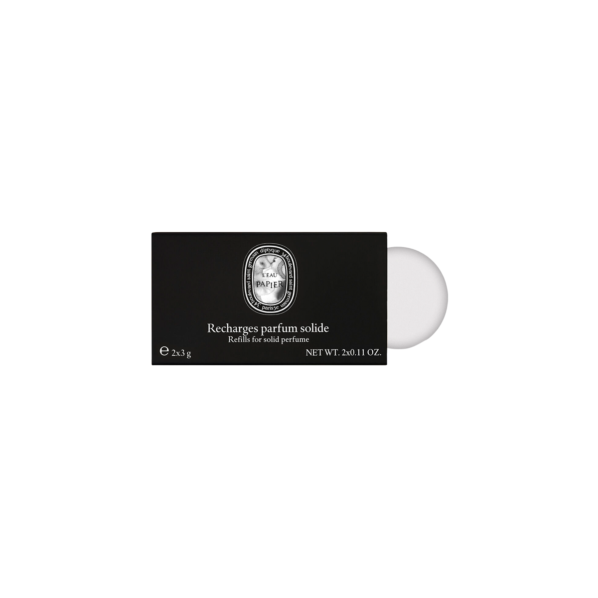 Refill L'Eau Papier Solid Perfume 2 x 3gr