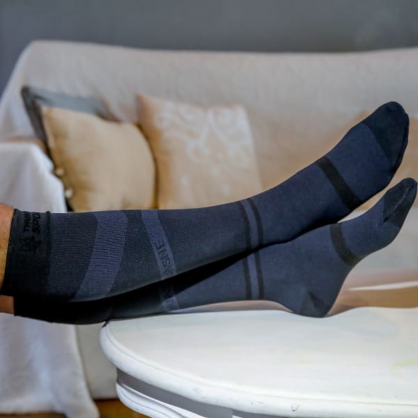 Chaussette compression THUASNE CHAUS.H UP RECOV S NOIR
