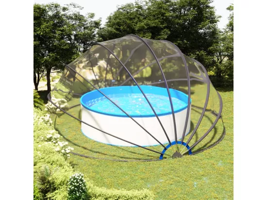 D?me de piscine 559x275 cm