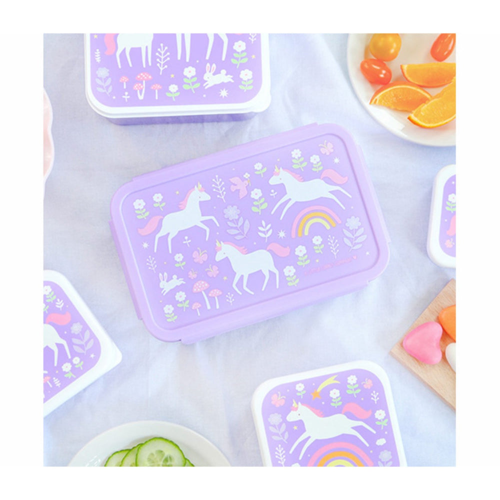 Køb A Little Lovely Company Unicorn Dreams Bento Madkasse