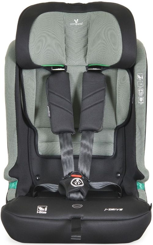Cangaroo - I-Drive - Autostoel - Groen - Twill - i-Size