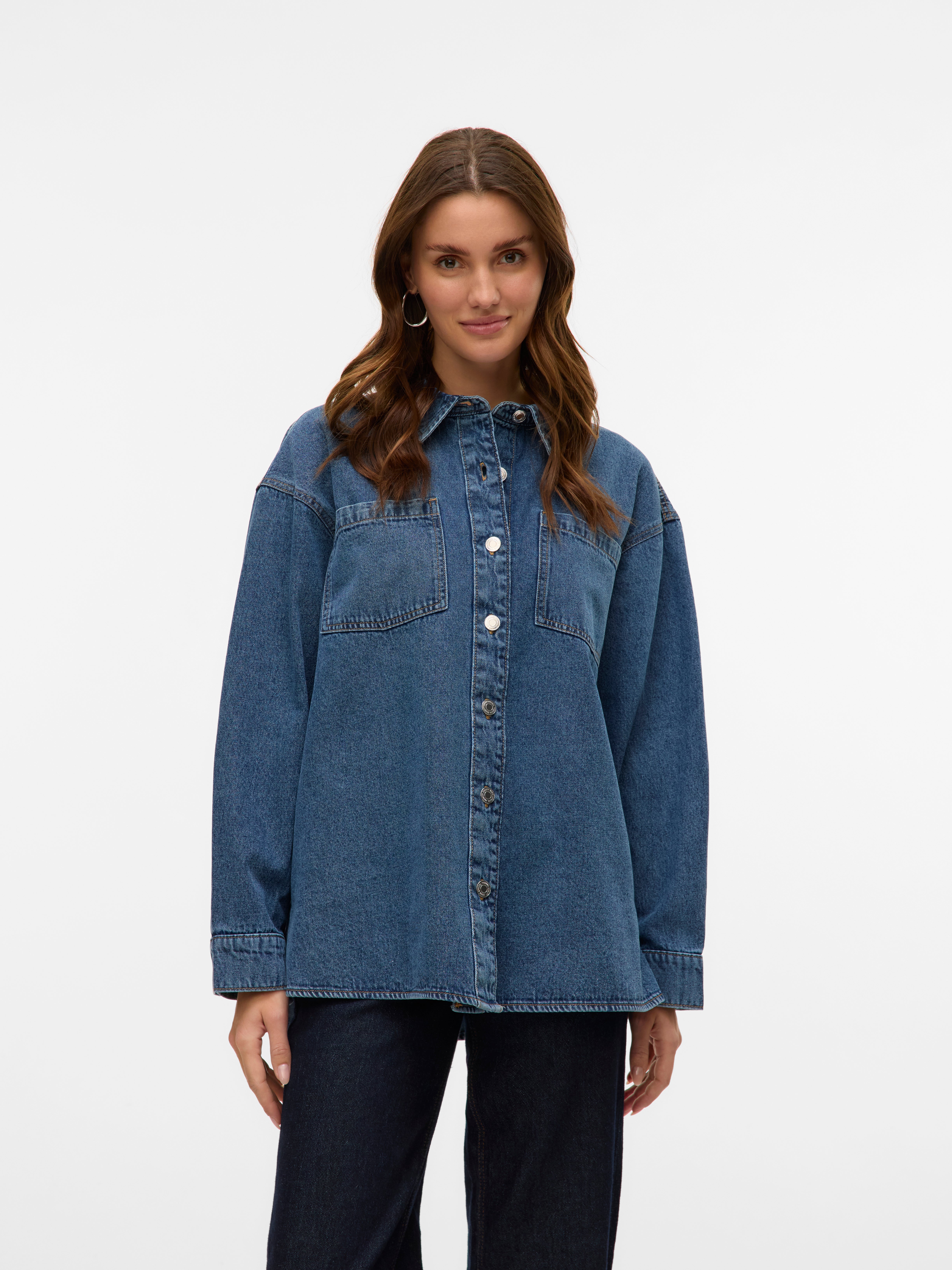 VMJENNIE Denim overhemd