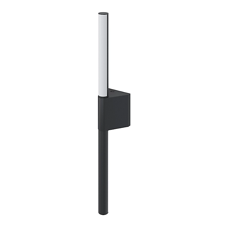Applique murale Grego LED intégrée 800lm 12.5W IP44 GoodHome gris anthracite