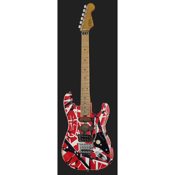 EVH Frankie Striped MN Relic