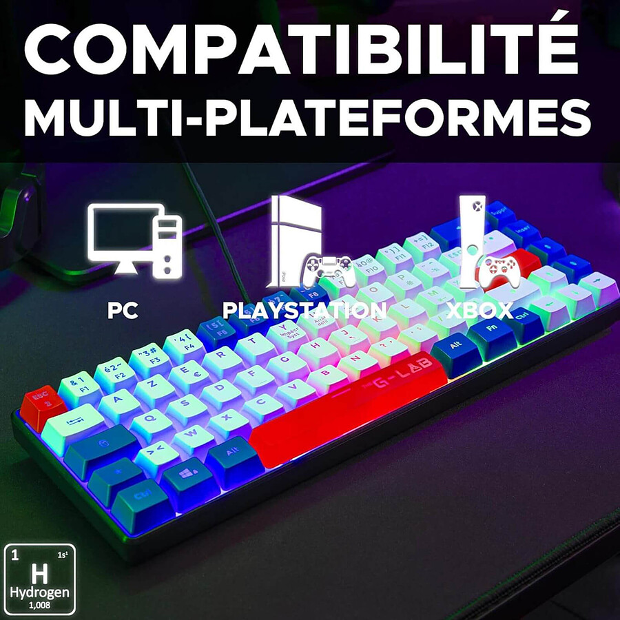The G-Lab Keyz Hydrogen - Bleu/Blanc/Rouge