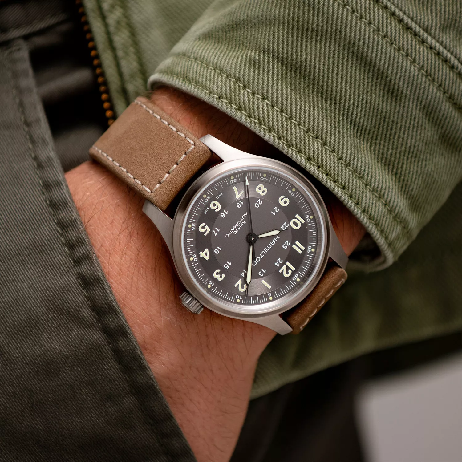 Hamilton Khaki Field Titanium Auto H70545550