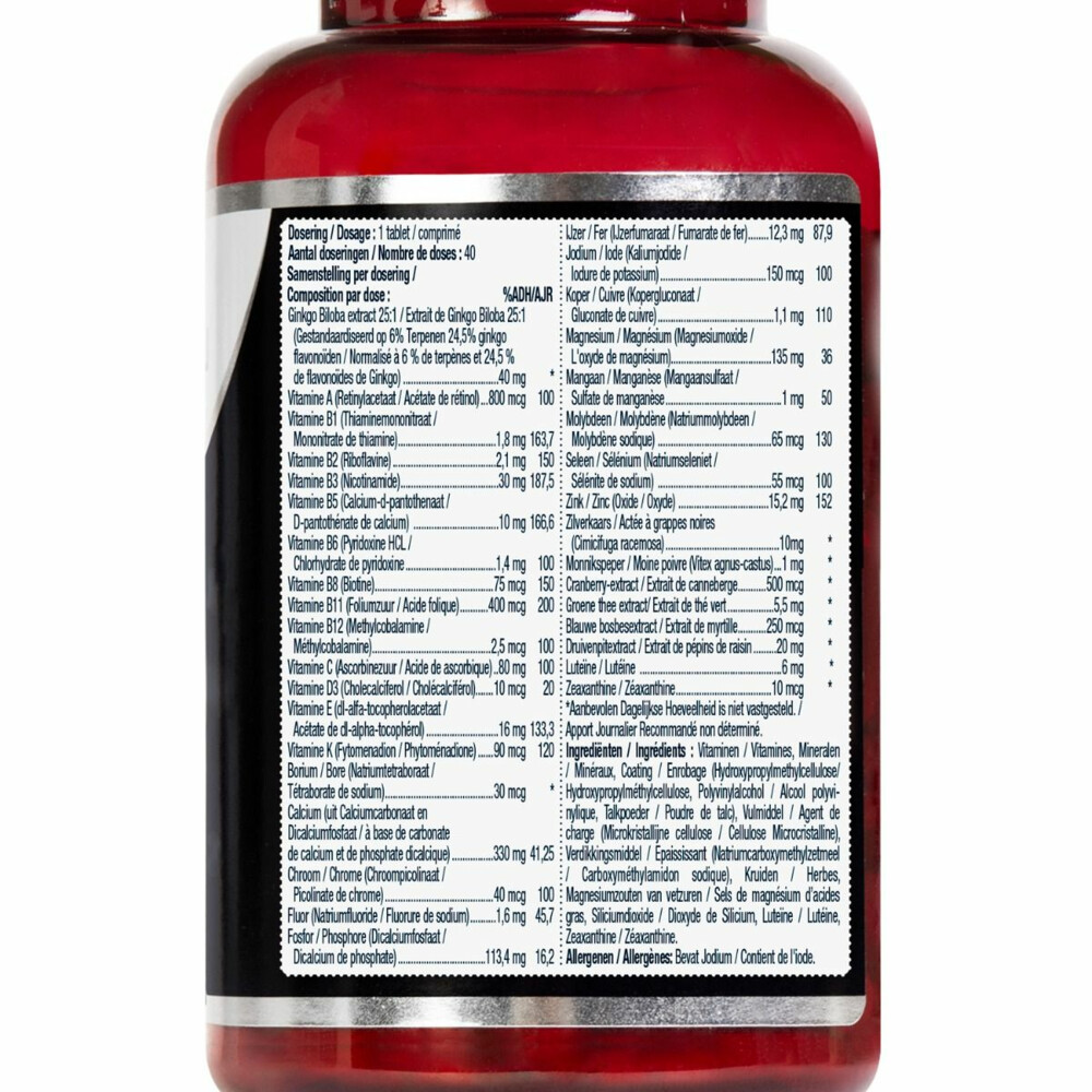 Lucovitaal Multi Vrouw Compleet 50+ Met Ginkgo Biloba40 capsules