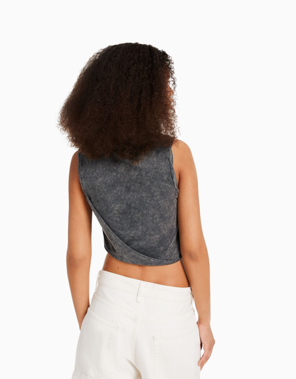 Camiseta sem mangas com estampa do Brooklyn