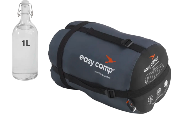 Easy Camp Falcon Mumienschlafsack Links 225 x 80 x 50 cm