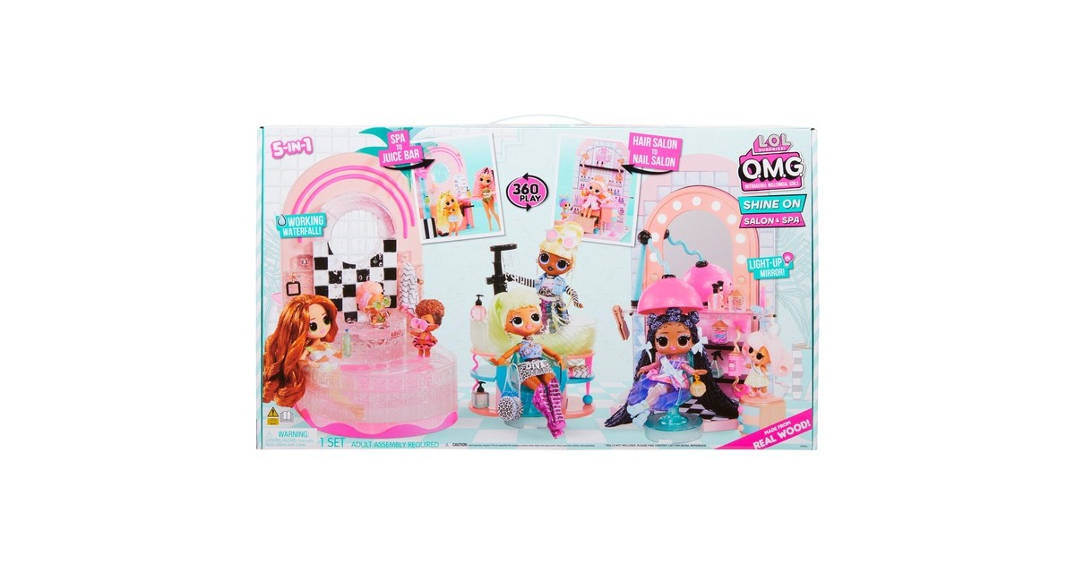 MGA EntertainmentL.O.L. Surprise! - O.M.G. Shine On Salon & Spa Poppenmeubel