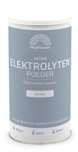Mattisson HealthStyle Elektrolyten Lemon Poeder 300GR