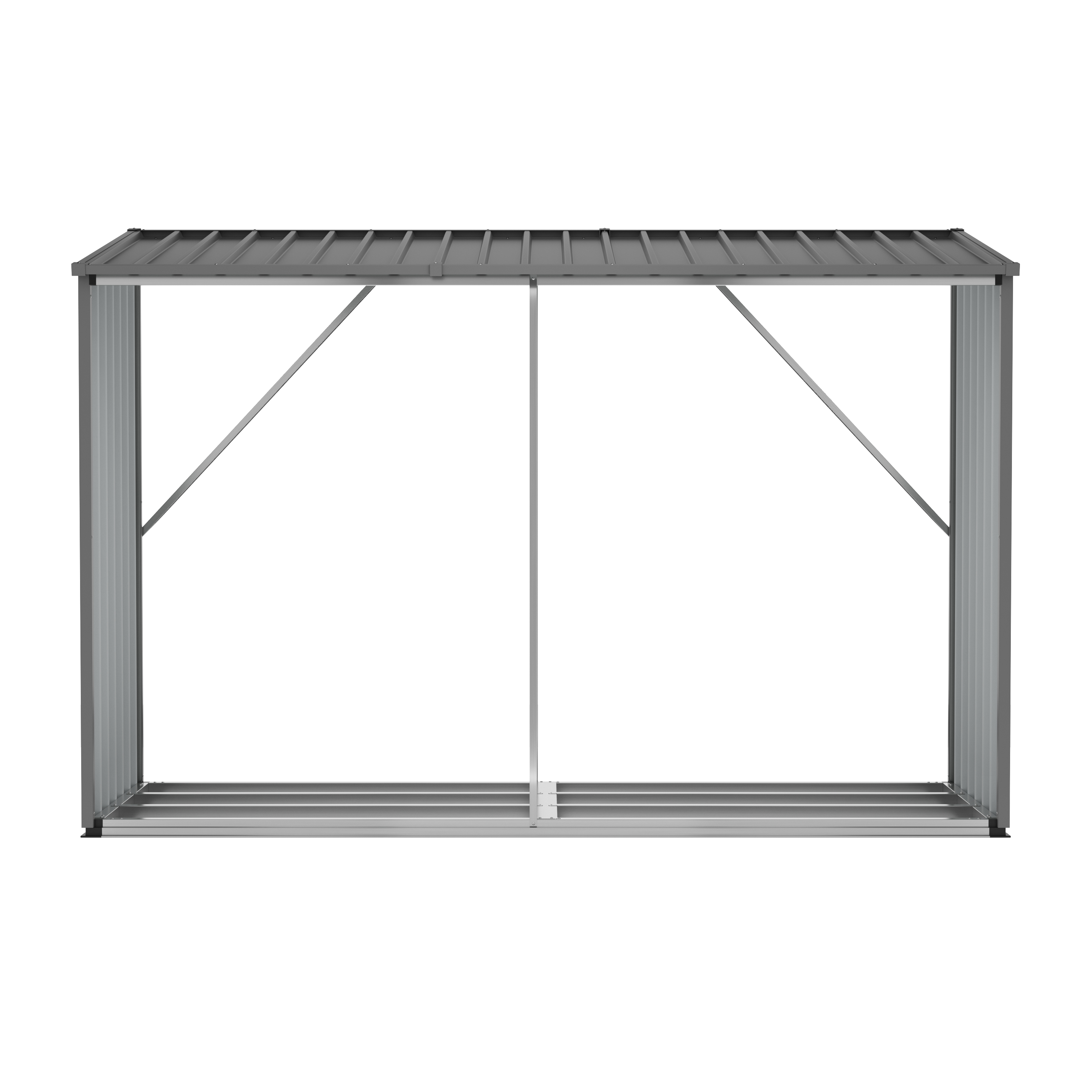 Kaminholzregal Outdoor 230 x 83 x 150 cm