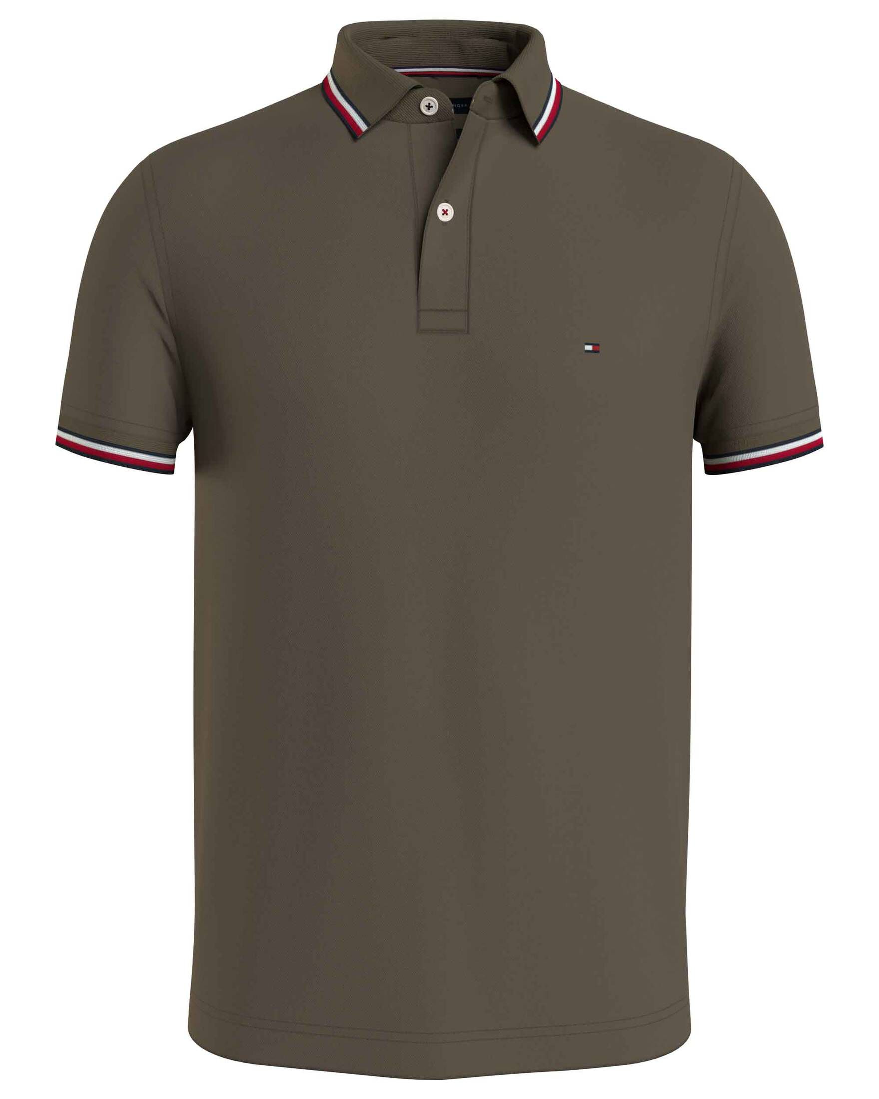 Tommy Hilfiger| Herren Poloshirt TIPPED Slim Fit Kurzarm