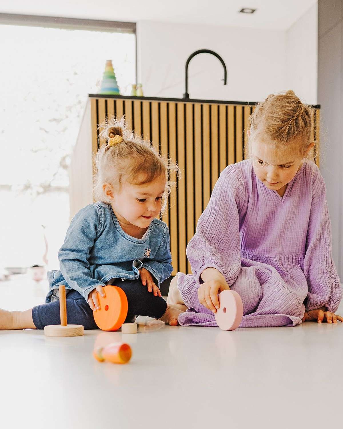 Stabletårn i Tre – Stort 23cm | Conical tower