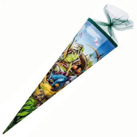 Nestler Schultüte Dinozeit, 85 cm, 6-eckig