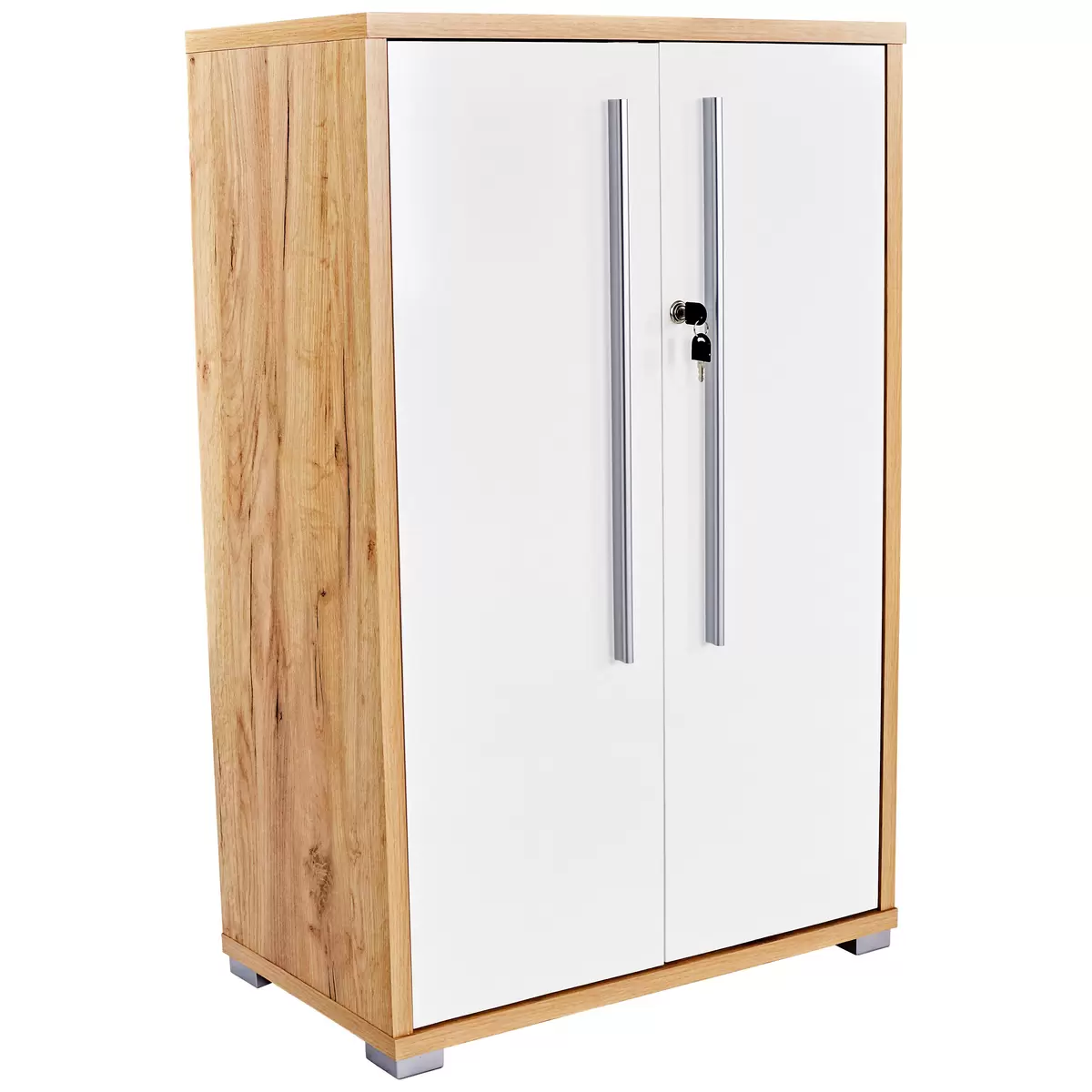 Aktenschrank Profi weiss,Eiche