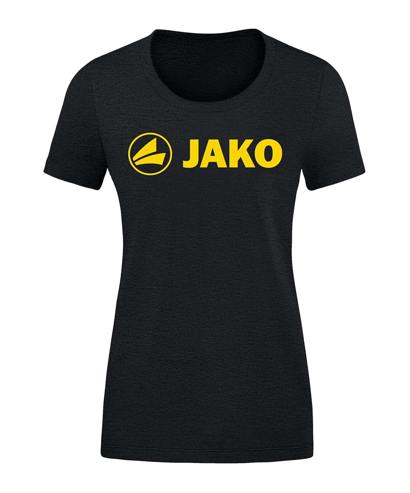 JAKO Promo T-Shirt Damen Schwarz Gelb F505
