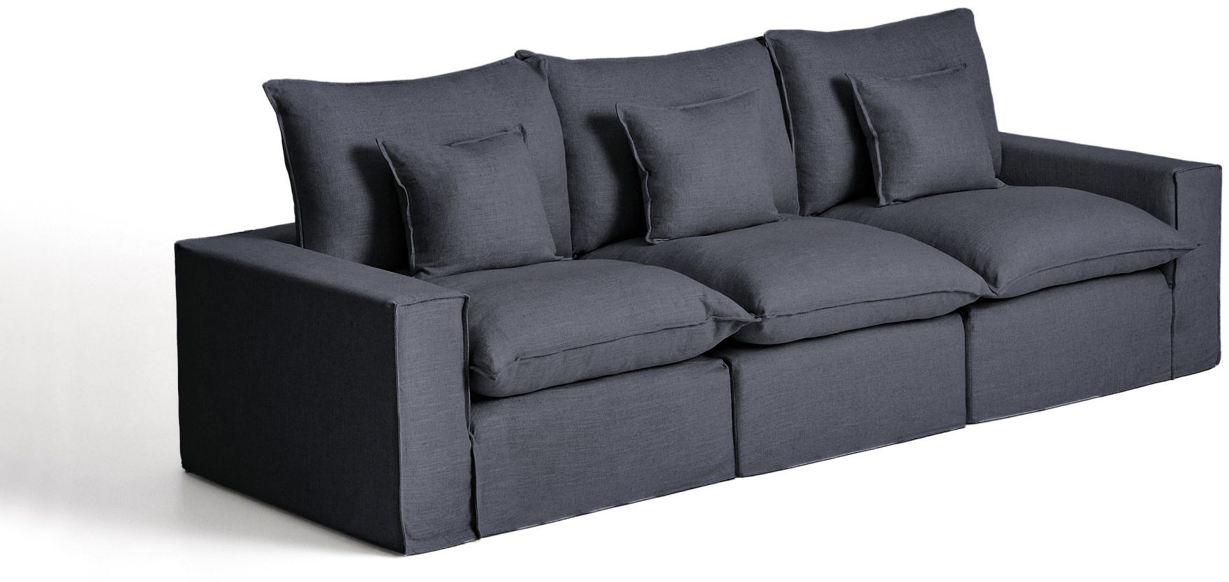 Kave Home Anarela Donkergrijs Elementenbank