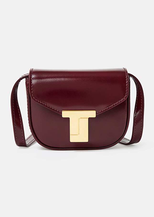 Sac 8 Bis minibordeaux en cuir