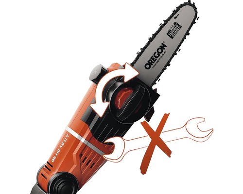 Einhell Power-X-Change GE-HC 18 Li accu-multitool inclusief accu en lader