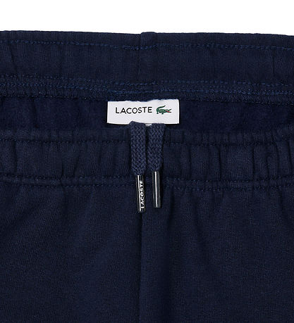 Lacoste Sweatshorts - Marineblau/Kalkstein m. Logo