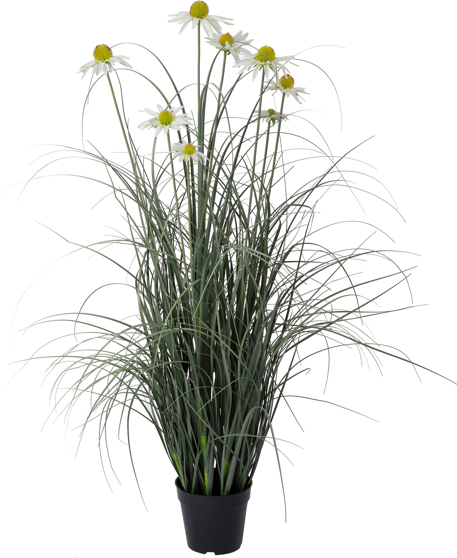 Intratuin kunstplant Zonnehoed wit 55 x 55 x 90 cm