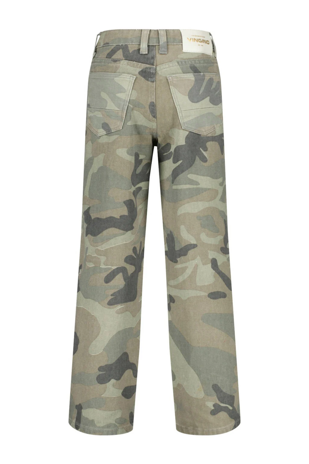 Vingino wide leg jeans groen