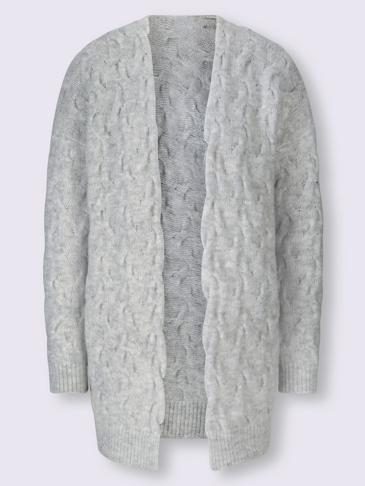 Veste en tricot superbe motif torsadé