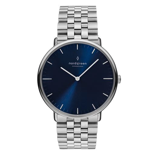 Nordgreen Native NR32SI5LSINA Ur, Stål/Blå, 32 mm