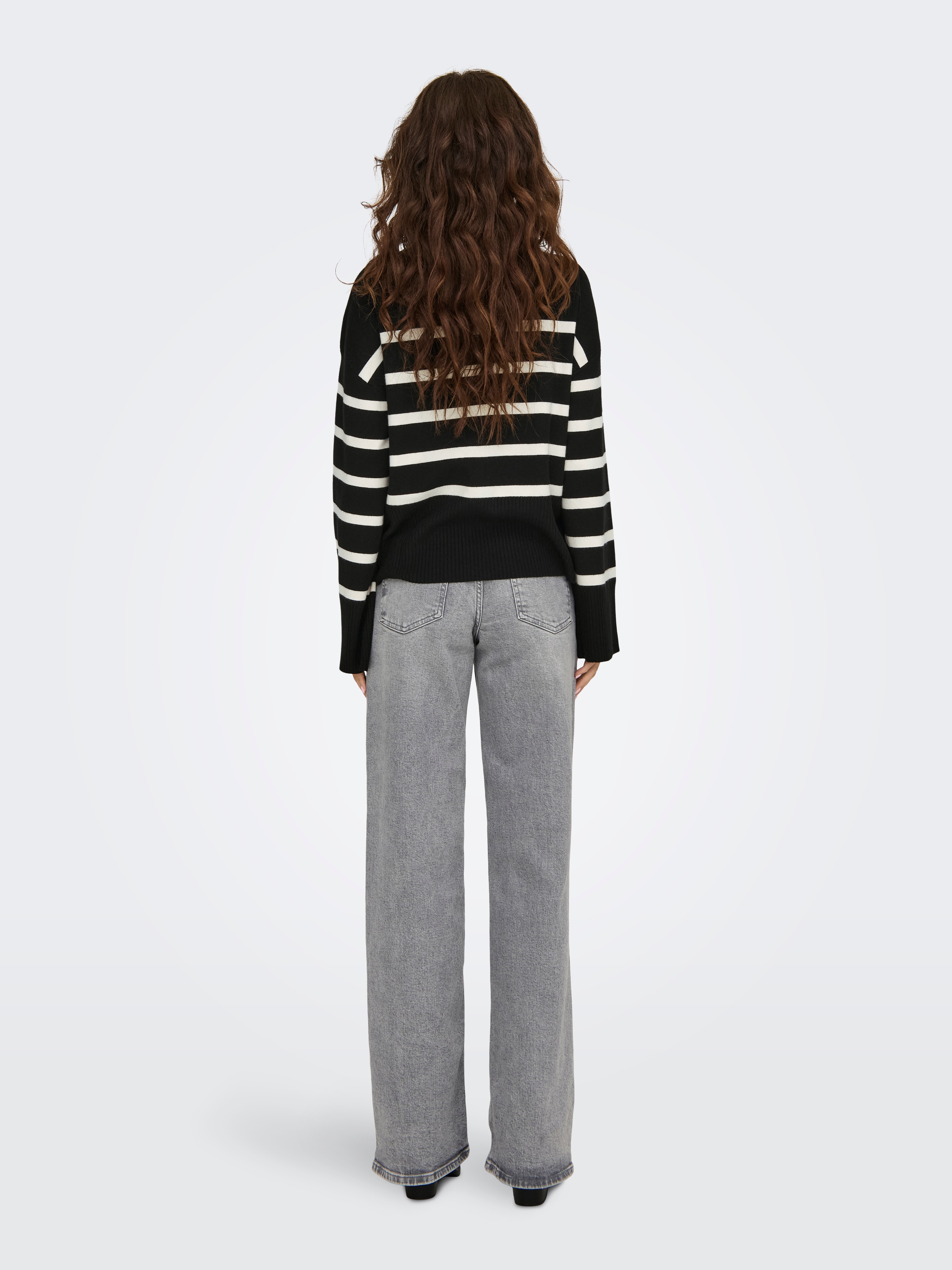 ONLVALLEY Strickjacke Black