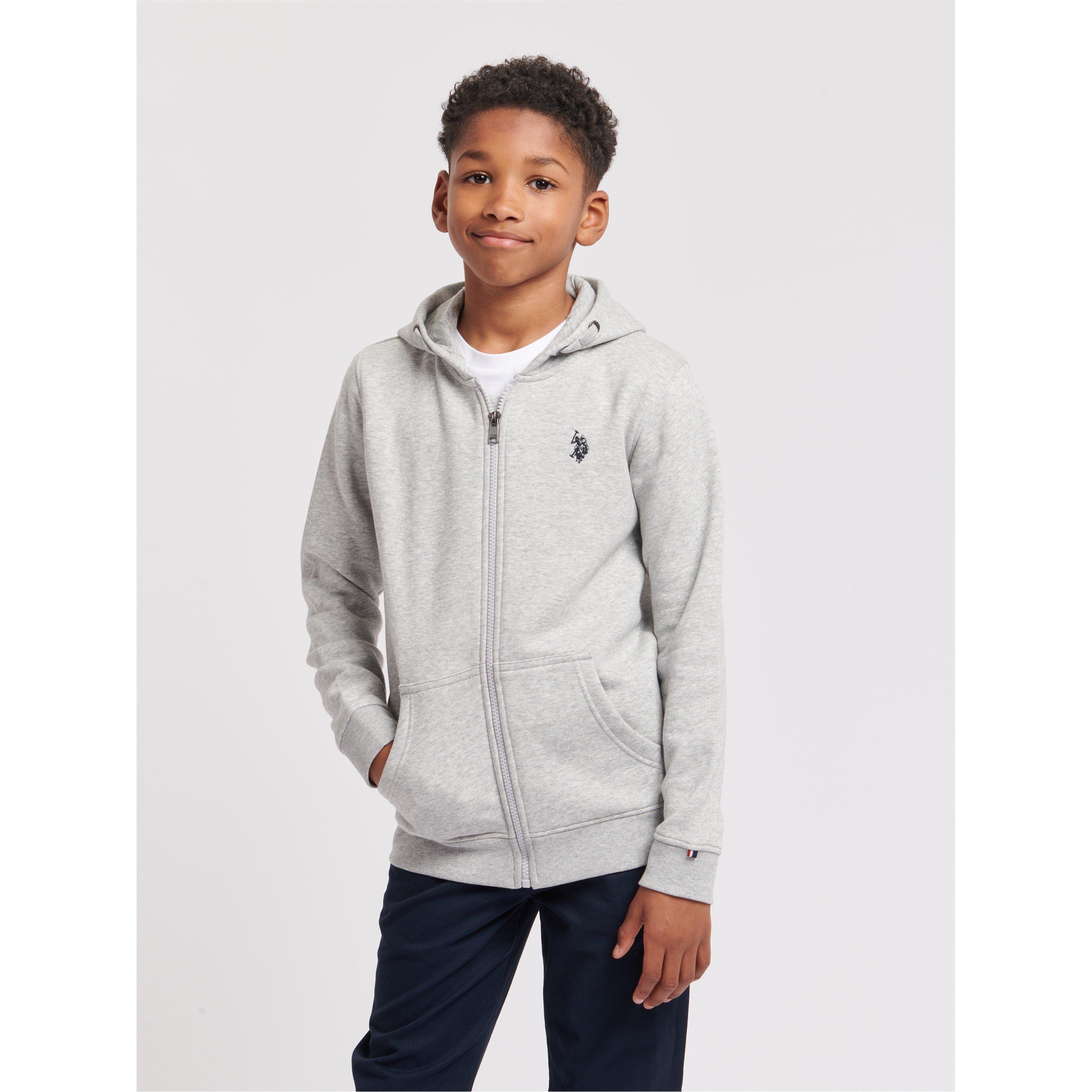 US Polo Assn USPA Zip Hoodie Juniors
