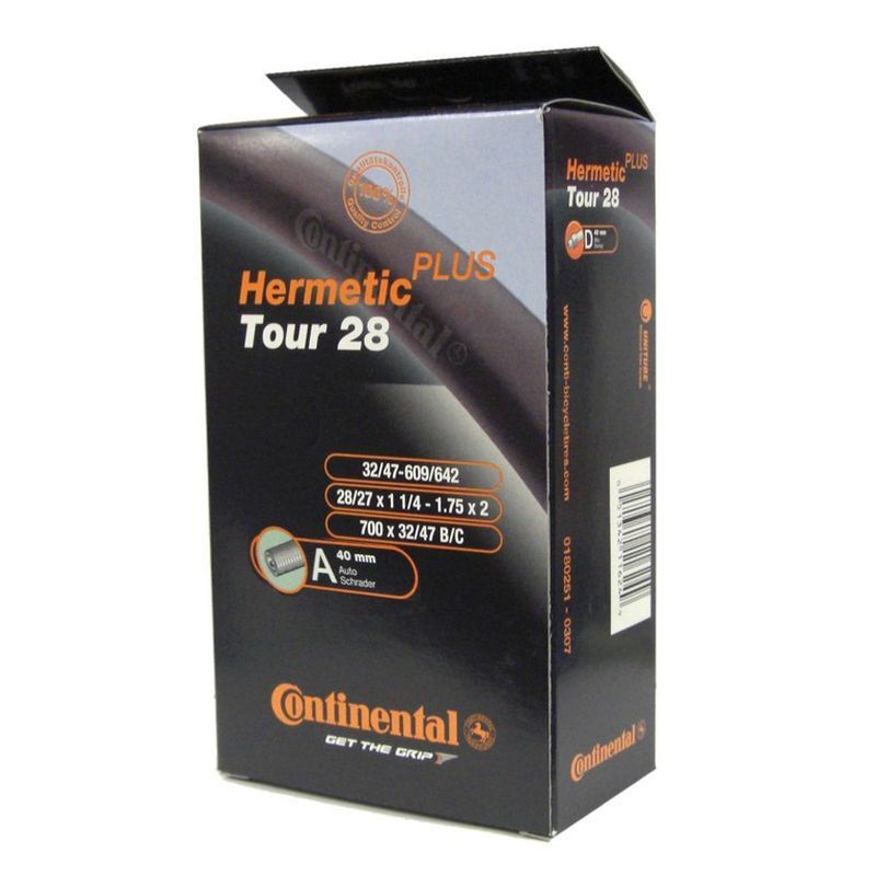 Tour Hermetic Plus 700C Schrader 40 mm - Chambre à air